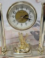 Vintage Retro tafelklok, 1990-2000 quartz Charles Leman klok, Huis en Inrichting, Wekker of Tafelklok, Ophalen of Verzenden, Zo goed als nieuw