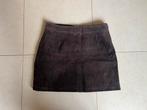 Echt Suède leer rok donker bruin maat 38, Kleding | Dames, Maat 38/40 (M), Bruin, Ophalen of Verzenden, Zo goed als nieuw