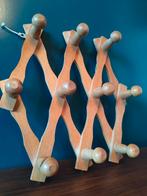 Vintage harmonica kapstokje hout, Ophalen of Verzenden, Gebruikt, Hout