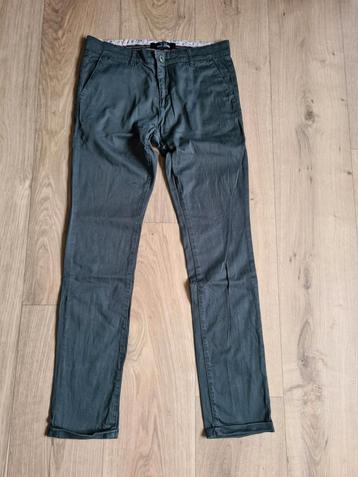 Maat 30-32 WAM Denim Chino 72073 Green / Groen beschikbaar voor biedingen