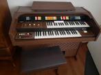 Mooi orgel met krukje te koop, Ophalen of Verzenden, Gebruikt, 2 klavieren, Orgel