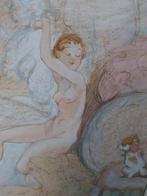 Bern Dons (1891-1957) - Naakte dame - Pastel - 1920, Ophalen of Verzenden