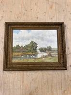 Schilderij natuur schilder Kaasschieter, Antiek en Kunst, Ophalen of Verzenden