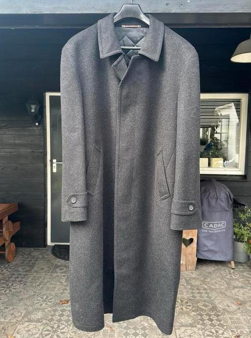 Steinbock loden herenmantel mt 54, Kleding | Heren, Jassen | Winter, Zo goed als nieuw, Maat 52/54 (L), Grijs, Ophalen of Verzenden