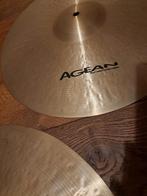 Aegan bekkens met ingeslagen Agean stempel + Pearl drumstel, Muziek en Instrumenten, Ophalen, Gebruikt, Pearl