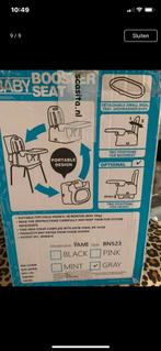 Baninni Yami Zitverhoger-Stoelverhoger z.g.a.n.! wit / grijs, Ophalen of Verzenden, Zo goed als nieuw, Overige typen, Gordel(s)