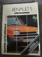 Renault 5 leer hem kennen, Ophalen of Verzenden