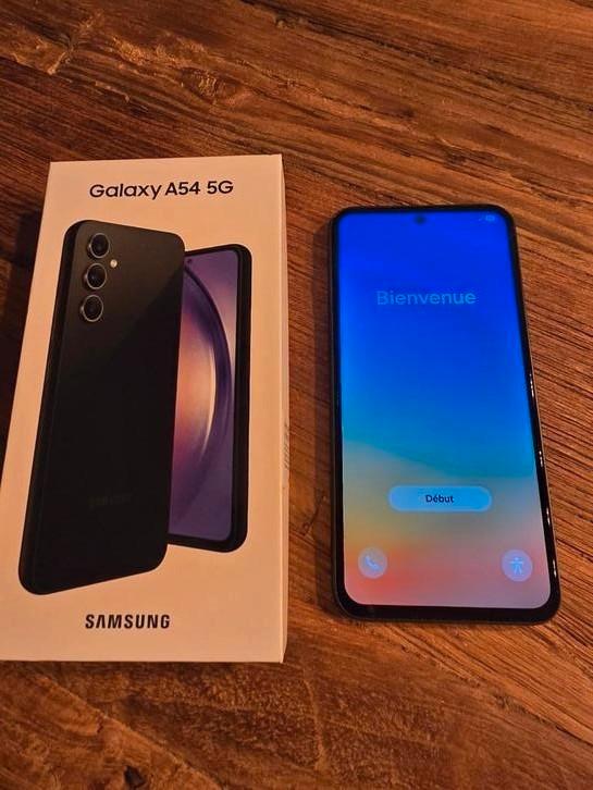 Zeer nette Samsung Galaxy A54 5G 256GB Zwart Nu €175, Telecommunicatie, Mobiele telefoons | Samsung, Zo goed als nieuw, Galaxy A