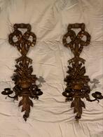 Wandkandelaar 2 stuks, Antiek en Kunst, Antiek | Kandelaars, Ophalen of Verzenden