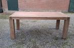 Acacia Eettafel Smoked Brown (90x170x79), Huis en Inrichting, Tafels | Eettafels, Ophalen, 200 cm of meer, 50 tot 100 cm, Zo goed als nieuw