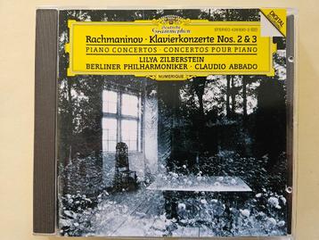Rachmaninov - Concert piano +orkest 2&3 Abbado Zilberstein beschikbaar voor biedingen