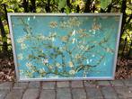 IKEA Bjorksta canvas Amandelbloesem in alumiumlijst, Huis en Inrichting, Ophalen, Gebruikt, Overige typen, 100 tot 125 cm