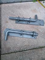 grendel, Ophalen of Verzenden, Zo goed als nieuw, Rvs, Slot