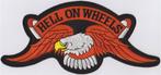 Hell On Wheels stoffen opstrijk patch embleem, Motoren, Accessoires | Stickers