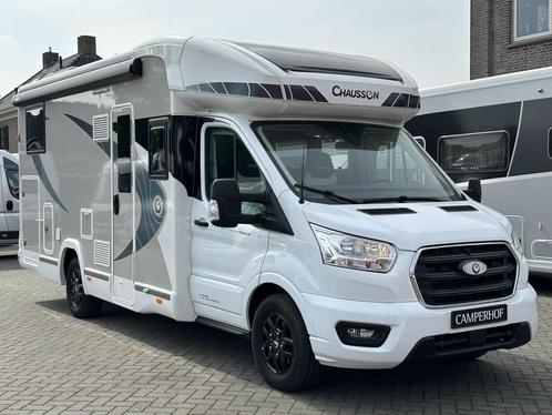 Chausson Titanium Premium 777 GA, Caravans en Kamperen, Campers, Bedrijf, Half-integraal, tot en met 4, Chausson, Diesel