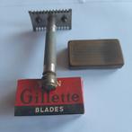 Vintage Gillette Scheermes met Doosje, Ophalen of Verzenden, Gebruikt, Merk, Speldje of Pin
