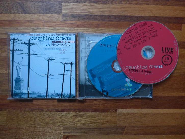 CD - Counting Crows - 3 Albums (Zie omschrijving), Cd's en Dvd's, Cd's | Rock, Gebruikt, Poprock, Ophalen of Verzenden