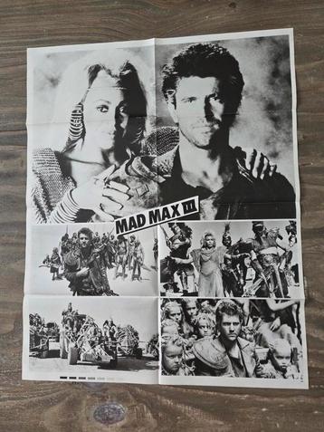 Jaren '80 Poster van de film Mad Max III  beschikbaar voor biedingen