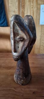 Lega Bwami dubbel hoofd figuur Congo, Antiek en Kunst, Ophalen of Verzenden