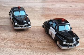Lemax Police Squad Car 84833 (2x) beschikbaar voor biedingen