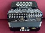 Italiaanse Mengascini harmonica ., Muziek en Instrumenten, Accordeons, Overige merken, Gebruikt, Overige formaten, Met koffer