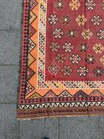 Handgeweven Qashqai Kelim - Kilim 240x150 cm, Wol, 200 cm of meer, Ophalen of Verzenden, Zo goed als nieuw