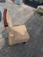 4 PRACHTIGE RIETEN STOELEN 20 €, Ophalen, Bruin, Riet of Rotan, Zo goed als nieuw