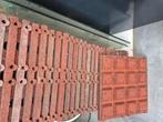 Rubberen terrastegels 50x50x4.2, Tuin en Terras, Ophalen, Zo goed als nieuw, Overige materialen