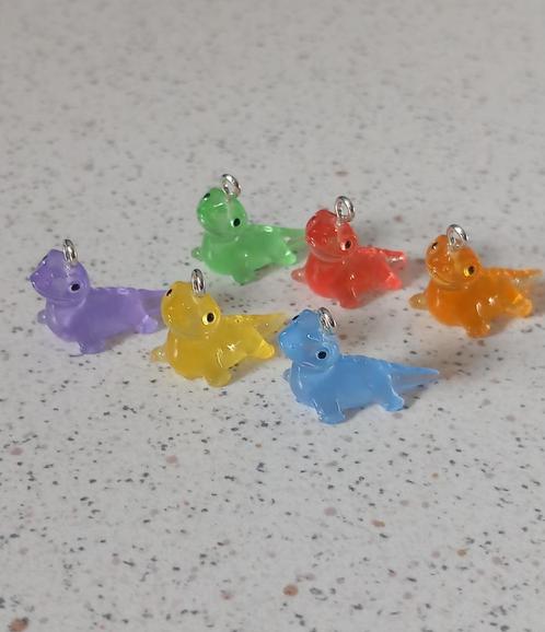Glow in the dark hagedis "nieuw", Hobby en Vrije tijd, Kralen en Sieraden maken, Nieuw, Bedel, Ophalen of Verzenden