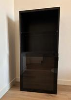Wandkast/basiselement Besta zwart, Huis en Inrichting, Kasten | Wandmeubels, Ophalen, 100 tot 150 cm, Zo goed als nieuw, Minder dan 150 cm