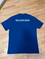 Balenciaga t shirt oversized, Kleding | Heren, T-shirts, Blauw, Ophalen of Verzenden, Maat 56/58 (XL), Zo goed als nieuw