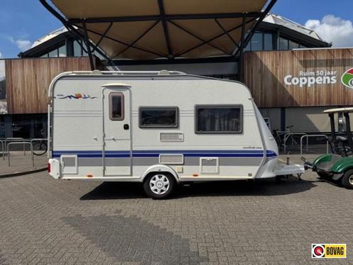Hobby Excellent Easy 400 SB 2006 MOVER + VOORTENT!!!, Caravans en Kamperen, Caravans, Bedrijf, tot en met 4, 750 - 1000 kg, Treinzit