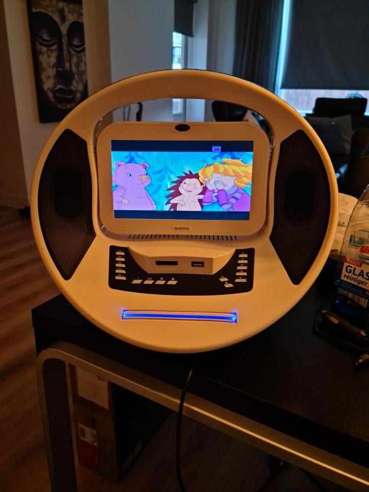 Media dvd speler type BoomBox, Audio, Tv en Foto, Dvd-spelers, Zo goed als nieuw, Dvd-speler, Overige merken, Draagbaar, Ophalen