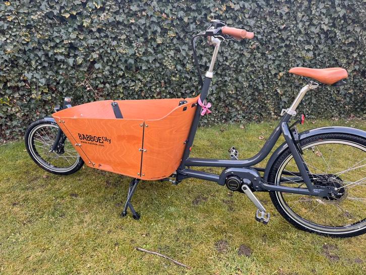 Babboe City bakfiets (goedgekeurd), Fietsen en Brommers, Fietsen | Bakfietsen, Zo goed als nieuw, 4 kinderen of meer, Ophalen of Verzenden