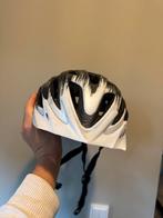 AGU Fietshelm - Zwart/Wit - Maat M, Fietsen en Brommers, Ophalen, Gebruikt, M, Heer of Dame