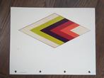 Kenneth Noland offset prent 1970 Geometrisch Abstract, Antiek en Kunst, Kunst | Overige Kunst, Verzenden