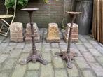 2 gietijzeren onderstellen voor een tafel, Ophalen