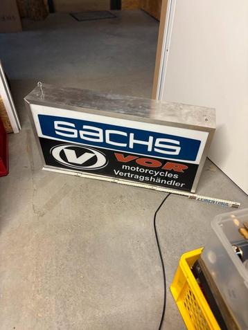 Mooi degelijk Sachs + VOR reclame lichtbak 80cm éénzijdig beschikbaar voor biedingen