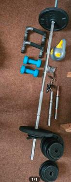 Halter stangen en schijven., Sport en Fitness, Ophalen