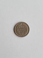 Nederland 10 cent 1937, Zilver, Koningin Wilhelmina, 10 cent, Losse munt