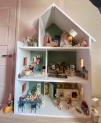 Maileg poppenhuis met groene details, Ophalen, Gebruikt, Poppenhuis