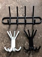 Vintage metalen wandkapstokken, Ophalen of Verzenden, Metaal, Wandkapstok, Minder dan 100 cm