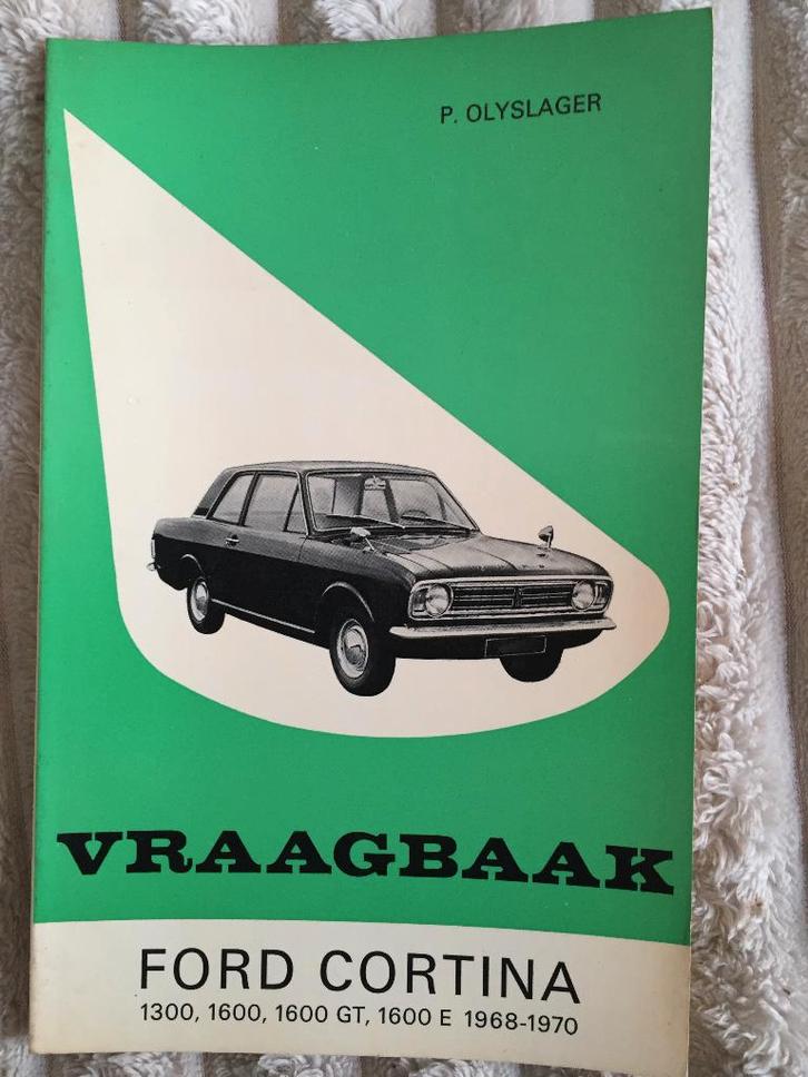 Vraagbaak Ford Cortina 1300 _ 1600_ 1968-1970, Auto diversen, Handleidingen en Instructieboekjes, Ophalen of Verzenden