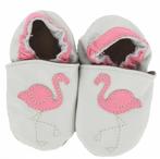 Koopje! Nieuwe babyslofjes van Hobea met Flamingo, Ophalen of Verzenden, Nieuw, Meisje, Slofjes
