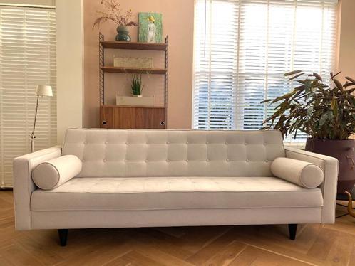 Bank van Trendhopper 243cm kleur creme/greige, Huis en Inrichting, Banken | Sofa's en Chaises Longues, Gebruikt, Vierpersoons of meer