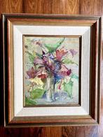 Schilderij bloemstilleven, gesigneerd Jan Sluijters, Antiek en Kunst, Ophalen