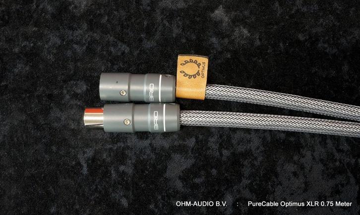 PureCable Optimus Digital XLR, AES/EBU, 0.75 Meter, OVP, Audio, Tv en Foto, Audiokabels en Televisiekabels, Zo goed als nieuw