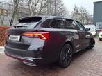 Skoda Octavia Combi 1.4 TSI RS iV PHEV Business | 245pk | St, Auto's, Skoda, Zwart, Alcantara, Zwart, Nieuw