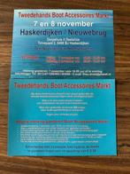 Tweedehands Boot Accessoires Markt 7 & 8 november, Watersport en Boten, Ophalen, Motor en Techniek
