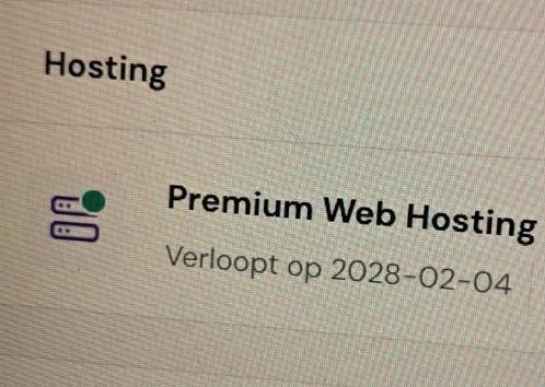 Gratis webhosting, Hobby en Vrije tijd, Overige Hobby en Vrije tijd, Zo goed als nieuw, Ophalen